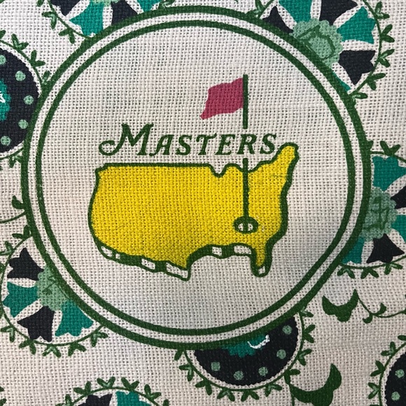 Masters Tote with Yellow and Green Design - Picture 2 of 11